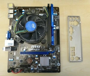 Combo PC Placa base MSI H81-E33 + Intel I3-4170 + 4 Gb DDR3 RAM Fury HyperX - Foto 1 di 11