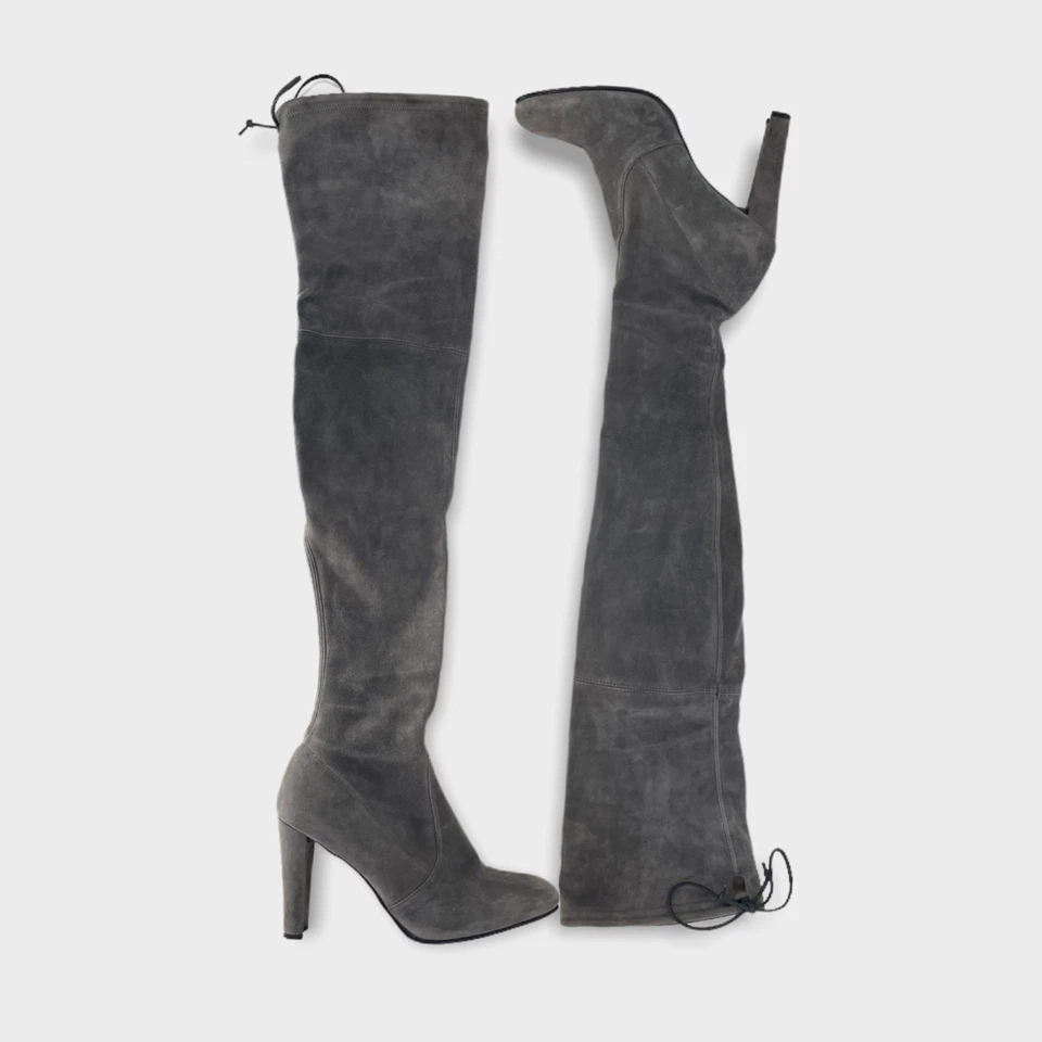 Botas Highland grises Stuart Weitzman talla 9,5 Foto 1 de 4