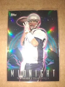 2023 Topps Composite Tom Brady Midnight Refractor #330 New England Patriots - Imagen 1 de 2