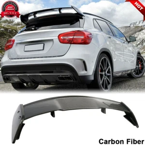 Alerón de ventana de techo trasero de fibra de carbono para Benz GLA180 GLA250 GLA45 13UP - Imagen 1 de 12