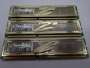 OCZ Gold Series 6GB (3x2GB) DDR3 OCZ3G1333LV6GK PC3 10666 1.65v #R1616 - Bild 1 von 3