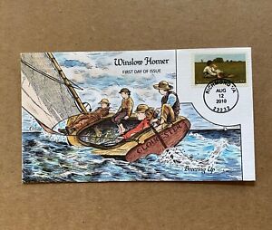 US FDC Collins Hand-Painted #4473 Winslow Homer 2010