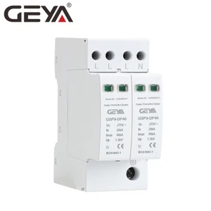 Dispositivo de protección contra sobretensiones GEYA SPD 3P+N 20-40kA 275V protección contra rayos - Imagen 1 de 11