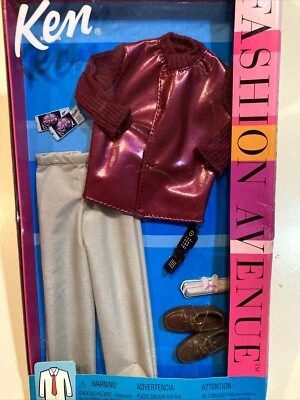Barbie Clothes : Ken Fashion Avenue Set Mattel 025752 NRFP NIP 💼 — 第 1/2 张图片