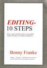 NEW, SIGNED Editing - 10 Steps by Bonny Frank 2015 PPBK - All Types of Writing