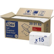 TORK Asciugamani Piegati a Z Advanced 2 veli Numero: 3750 Foglio 290163