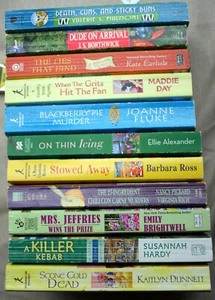Choice PRIME CRIME COZY MYSTERY "First in a New Series" food~books~crafts - Picture 1 of 24