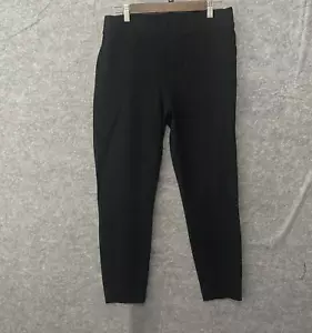 Spanx The Perfect Pant Sz XL Black Ponte Knit Backseam Skinny Ankle Stretch - Picture 1 of 9