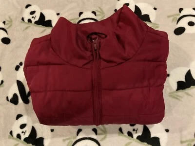 The Childrens Place Girls 16 XXL Chaqueta Rojo Puffer Abrigo de Invierno Cremallera Completa 2XL Foto 1 de 4