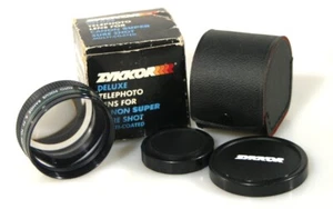 CANON SUPER SURE SHOT TELEPHOTO LENS W/ BOX   CASE - Picture 1 of 1