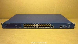 Netgear FS726T V1H2 ProSafe 24-Port 10/100Mbps Smart Switch with 2 Gigabit Ports - Picture 1 of 3