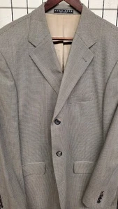 HUGO BOSS Wool 3 Button Sport Coat Blazer Jacket 44R - Loro Piana Zelander NEW - Picture 1 of 8