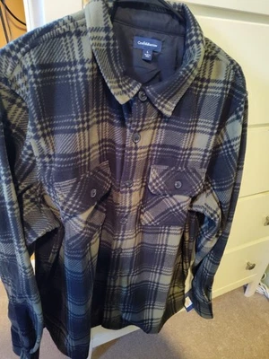 MENS SIZE LARGE HEAT RETENTION FLANNEL NWT - Image 1 of 4