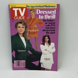 TV Guide Magazine August 4 1990 Best & Worst Dressed Madonna Hiroshima - Foto 1 di 4