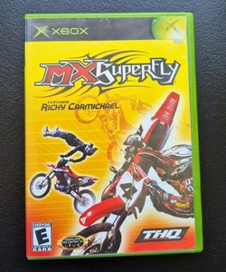 MX Superfly Featuring Ricky Carmichael (Microsoft Xbox, 2002) Pre-Owned CIB - Picture 1 of 6