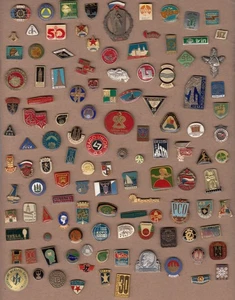 Vintage Czech Republic & Eastern Europe pin badges Tesla BRNO Flag Communism - Picture 1 of 1