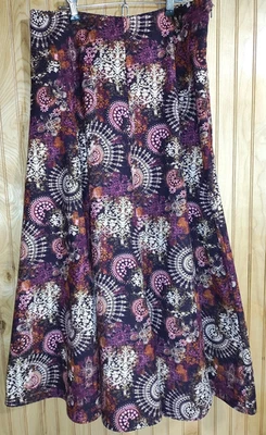 Mujer Christopher & Banks Falda Larga Modesta Talla 4 Invierno Otoño Foto 1 de 4