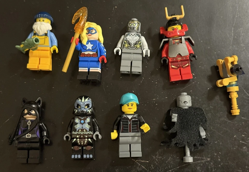 LEGO Series Minifigure Lot AUTHENTIC Marvel DC NINJAGO Fisherman +More RETIRED - image 1 of 1