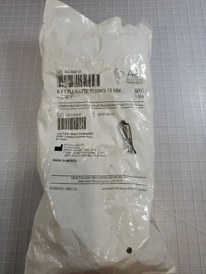 NOVA Mangueira CPAP Selada 6 Pés Cinza Padrão AG Industries AG36810 - Imagem 1 de 2