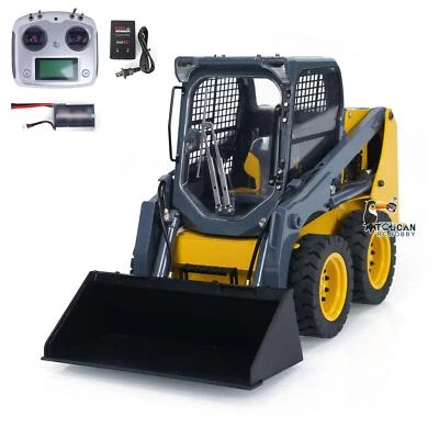 SM450 1/14 Hydraulic RC Skid-Steer Loader Metal Radio Control Truck Sound Light - Image 1 of 4