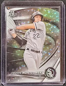 2022 Bowman Platinum Colson Montgomery Ice Foil Prospect #TOP-13 - Bild 1 von 2
