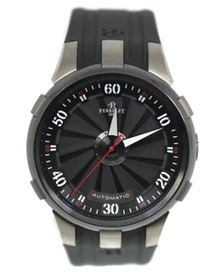 Perrelet Turbine Chronograph Stainless Steel Watch A1050/1 - Picture 1 of 5