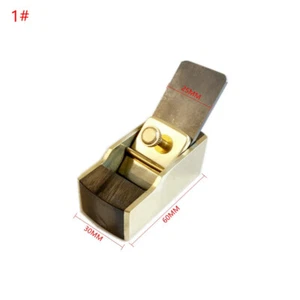 Convex bottom brass wrap blackwood 2 3/8" planes,woodworking plane - Picture 1 of 4