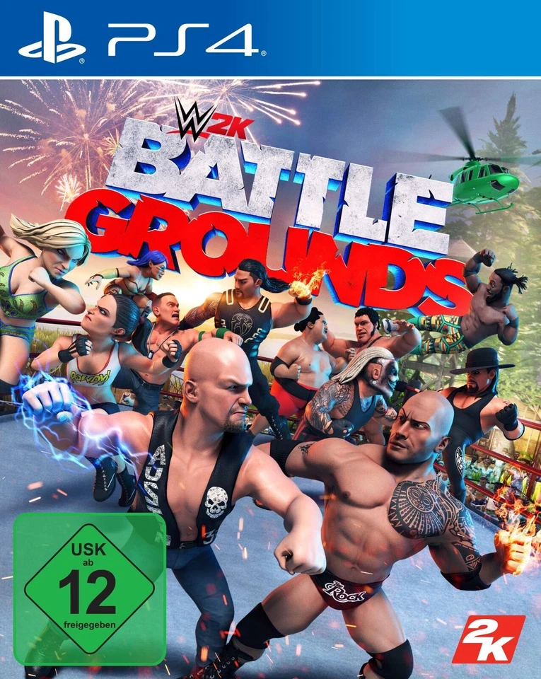 WWE 2K Battlegrounds Sony Playstation 4 PS4 gebraucht in OVP - Bild 1 von 1