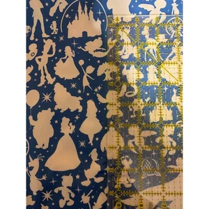 9x14 Becher 100% Baumwolle Stoff Zuschnitt - Seidenpapier Figuren inspiriert gewebt - Bild 1 von 1