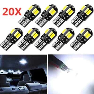 2X/10X/20X T10 Led W5w Car Side Light Bulbs Error Free Canbus 8 Smd Xenon - Picture 1 of 14