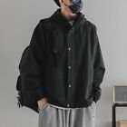 Hooded Overalls Jacket Men's Winter Cotton Thickened Loose Warm Jacket Jacket