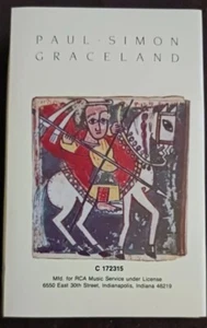 Paul Simon - Graceland - Cassette - RCA Music Service - Tested - Excellent - Imagen 1 de 11