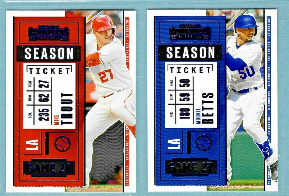 2020 Panini Contenders Baseball PURPLE Parallels #1-100 - You Pick! - Image 1 of 1