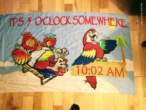 Flagge 3x5 ITS 5 Five O clock O'clock Somewhere Party Strand Banner - Bild 1 von 4