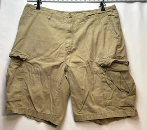 Nautica cargo Pantalones Cortos Hombre 38 x 10 Calce Clásico Alto Marrón - Imagen 1 de 11