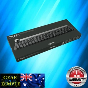 Brand New Logitech Craft Advanced Wireless Keyboard Input Dial Backlit TS - Picture 1 of 1