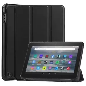 Für Kindle Fire 2022 7" magnetische Smart Abdeckung faltbare Ständer Etui Folio Geldbörse - Bild 1 von 8