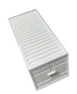 O Scale Model Railroad Scenery 20 Foot Shipping Container White 1:48 - Picture 1 of 5