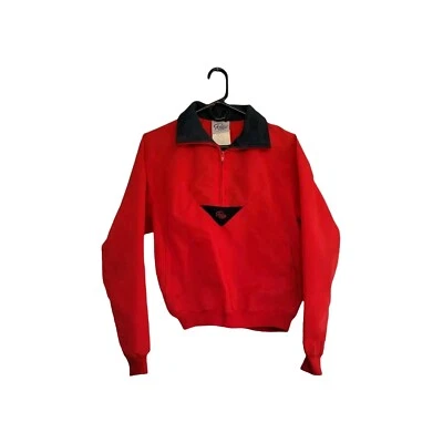 Jaqueta de esqui vintage marca Roffe vermelha masculina tamanho pequeno feita nos EUA  - Imagem 1 de 4