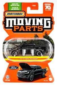 2023 Matchbox Moving Parts #34 2019 Ford Ranger ABSOLUTE BLACK | FSC - Picture 1 of 1