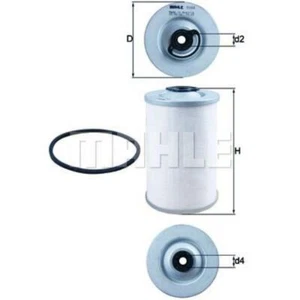 Original MAHLE Kraftstofffilter KX 44D Fuel Filter - Bild 1 von 1