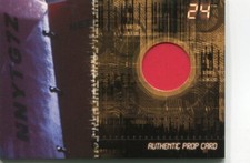 2007 Artbox 24 Season 4 - PLAYBOOK PAGES - Authentic Prop Card #d/100