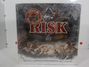 N A424 Risk 40th Anniversary Collector's Edition Board Game (Metal Figs) - Picture 1 of 6