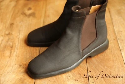 Bally Brown Rough Out Suede Chelsea Boots UK 9.5 E US 10.5 E EU 43.5 - Image 1 of 4