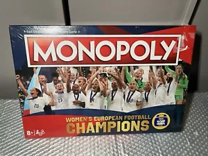 Monopoly Women's European Football Champions England Edition Board Game Sealed - Picture 1 of 6