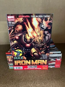 IRON MAN / HULK / THOR Marvel Panini 2013 2017 Lotto 31 Stapled Comics Tedesco - Imagen 1 de 17