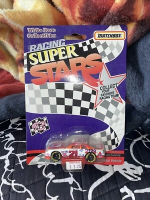 Matchbox Racing Super Stars 1993 | Morgan Shepherd #21 CITGO 1:66 coche diecast Foto 1 de 4