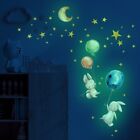 Caricature lapin ballon autocollant mural chambre à coucher salon décoration maison chambre d'enfants