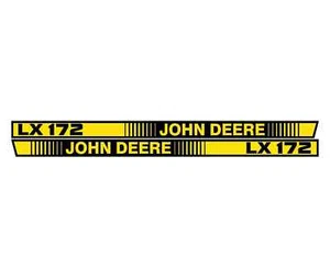 John Deere Motorhaubenverkleidung Aufkleber Set-LX172 - Bild 1 von 1