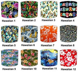 Hawaiian Surfing Surf Lampshades To Match Duvets Wall Decals Light Table Lamp